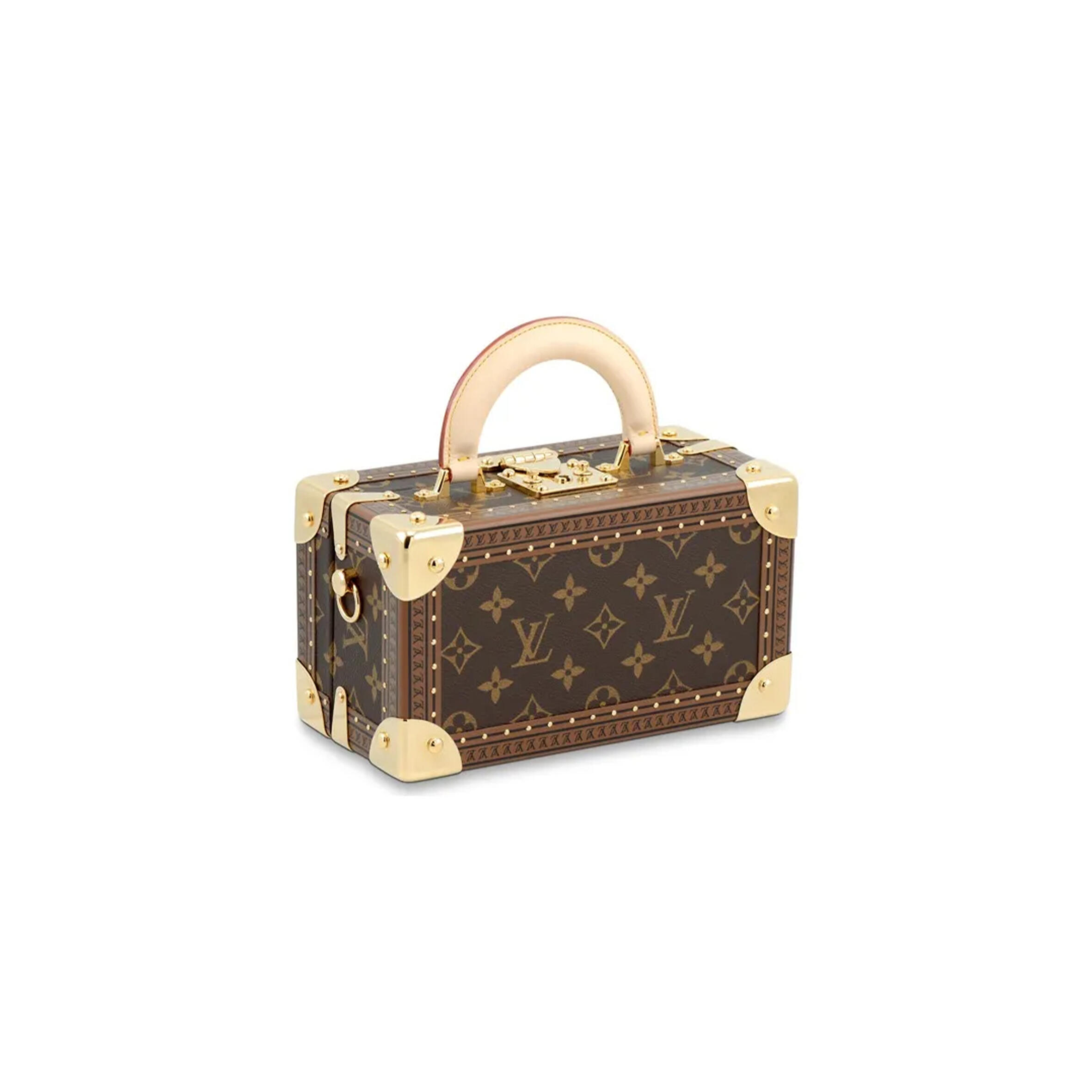 LOUIS VUITTON MASTER VALISETTE TRESOR M45673 (22.5*14.5*11.5cm)
